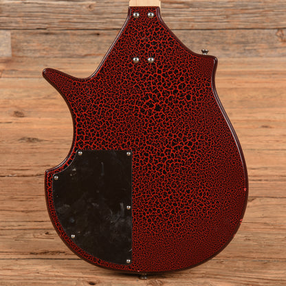 Jerry Jones Electric Sitar Red Crackle Electric Guitars / Solid Body