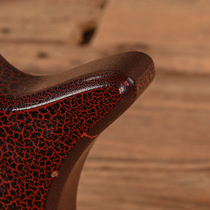 Jerry Jones Electric Sitar Red Crackle Electric Guitars / Solid Body