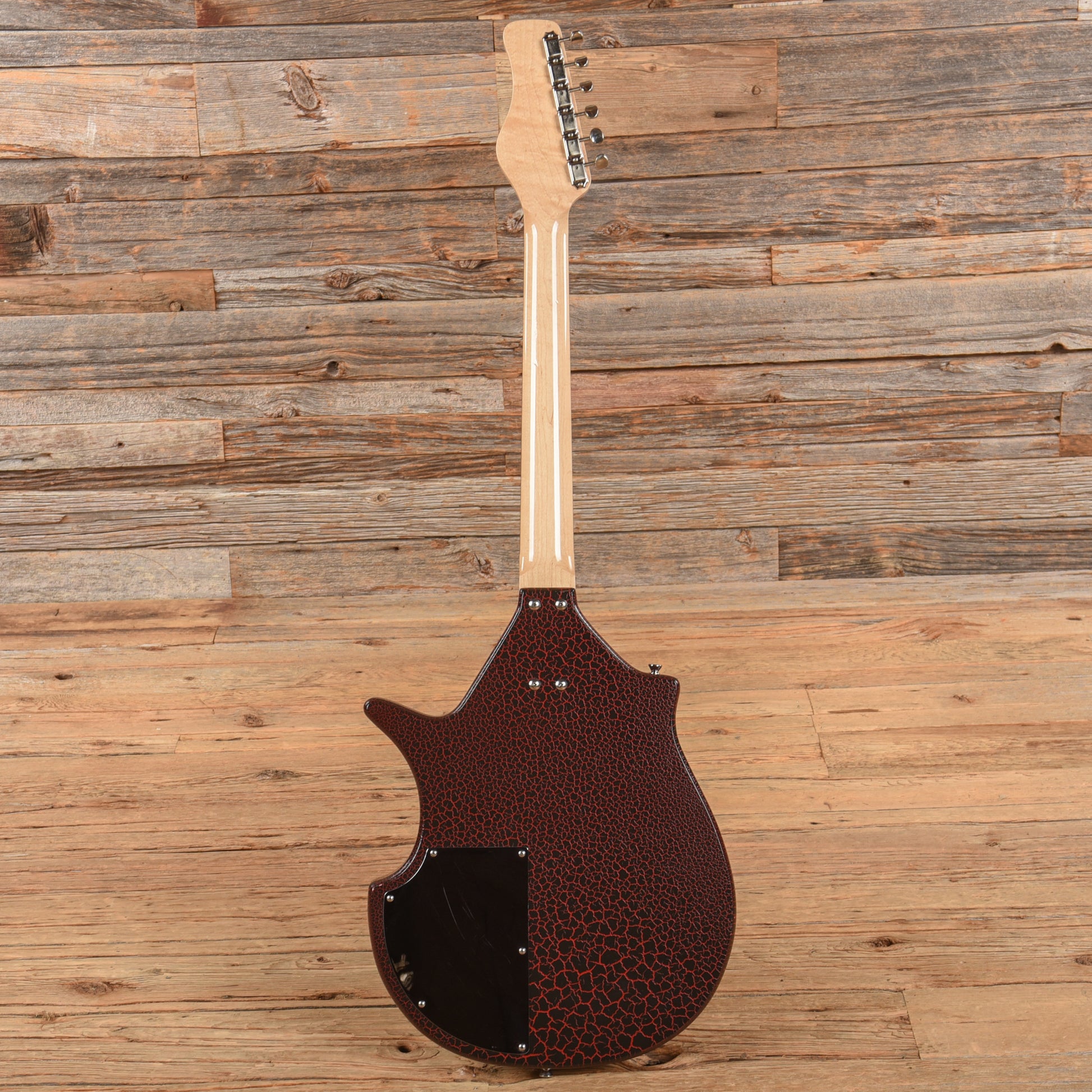 Jerry Jones Electric Sitar Red Crackle Electric Guitars / Solid Body
