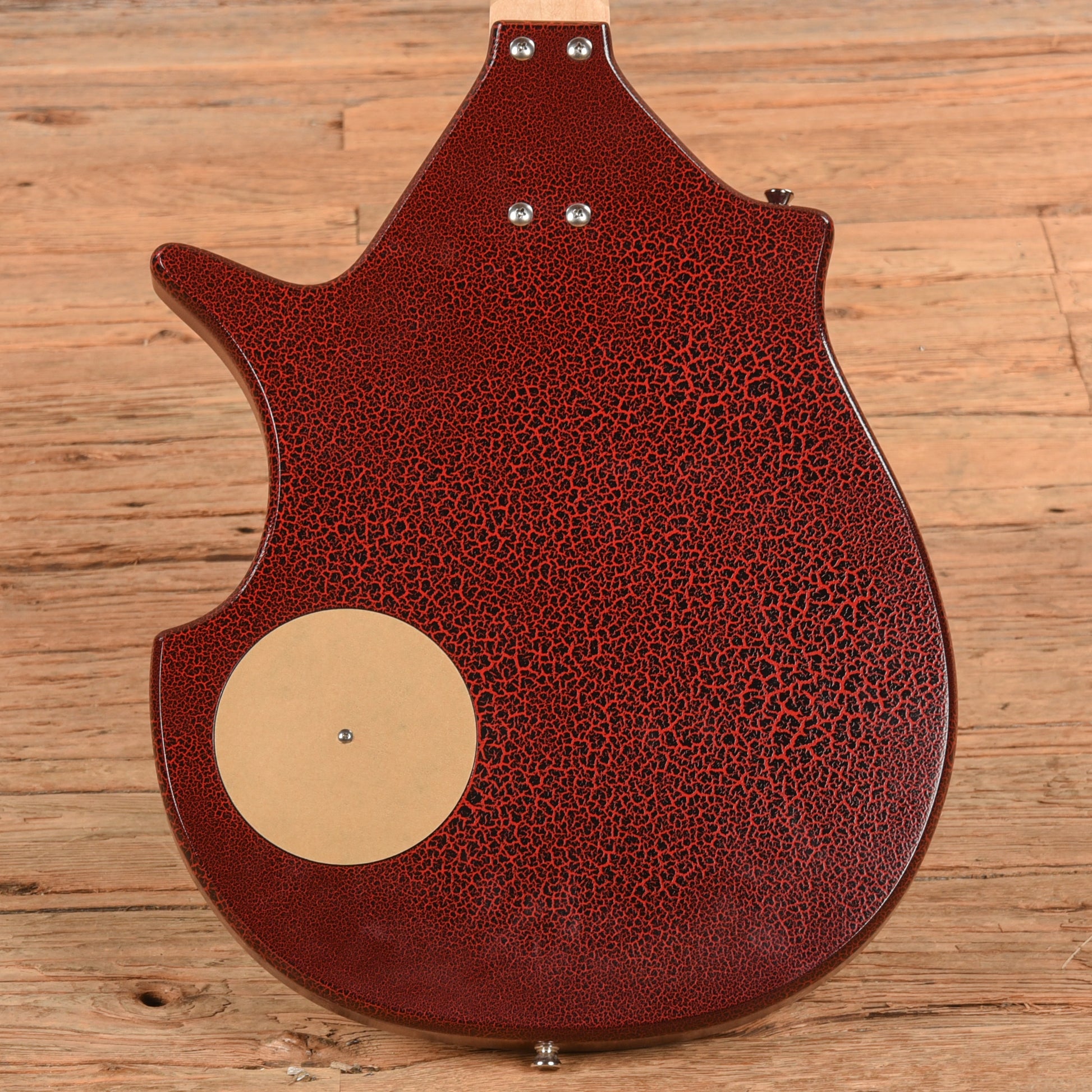 Jerry Jones Master Sitar Red Crackle Electric Guitars / Solid Body