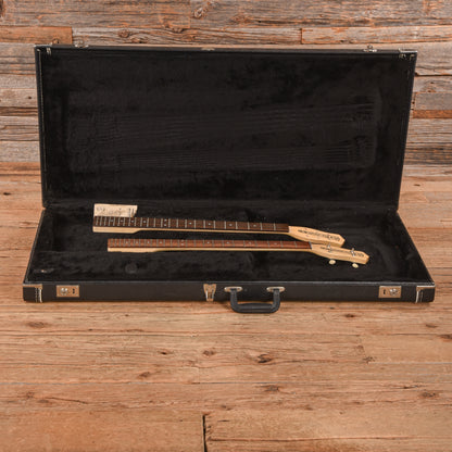 Jerry Jones Neptune Double Neck Black Electric Guitars / Solid Body