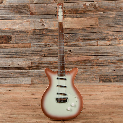Jerry Jones Shorthorn DC-3 Copper Burst Electric Guitars / Solid Body