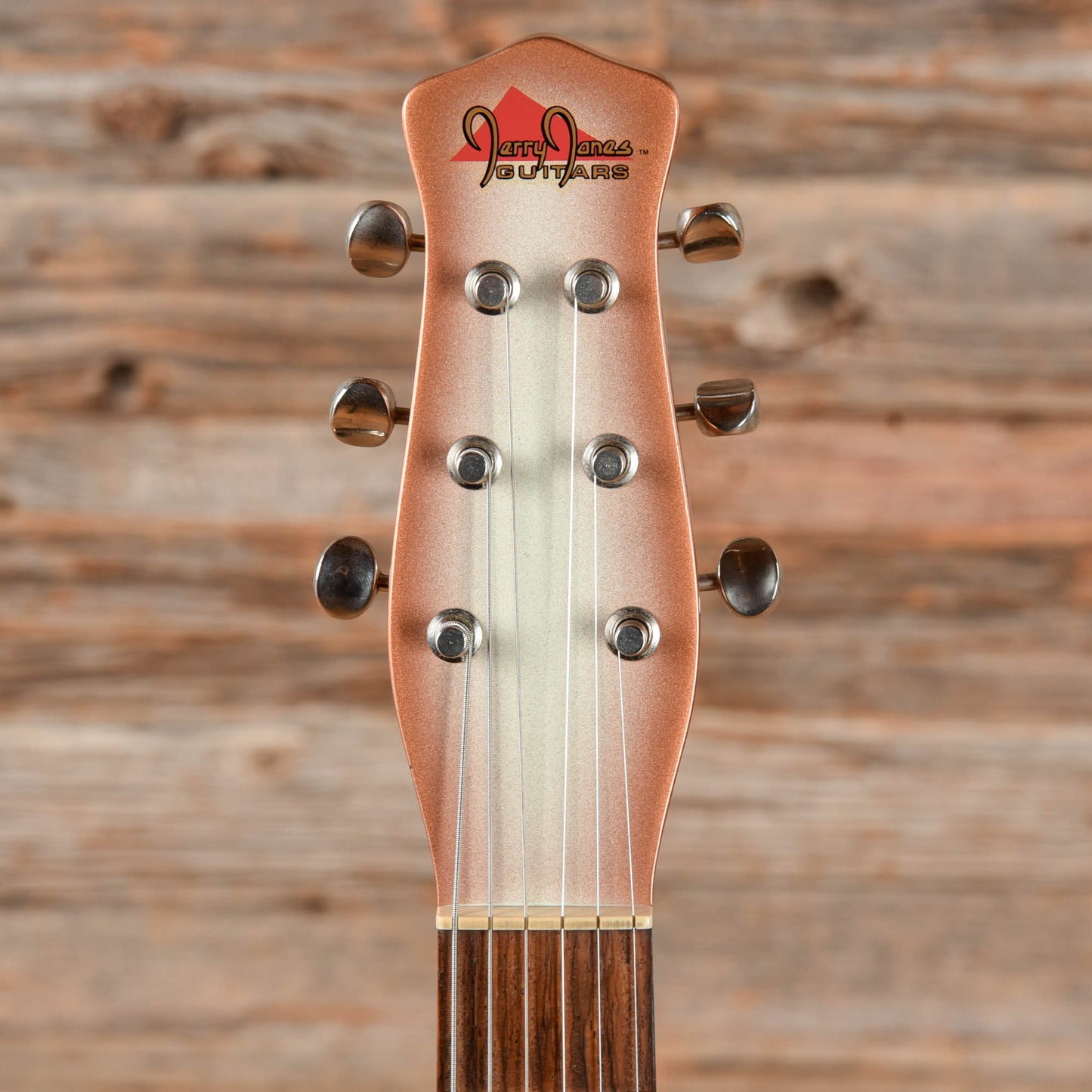 Jerry Jones Shorthorn DC-3 Copper Burst Electric Guitars / Solid Body
