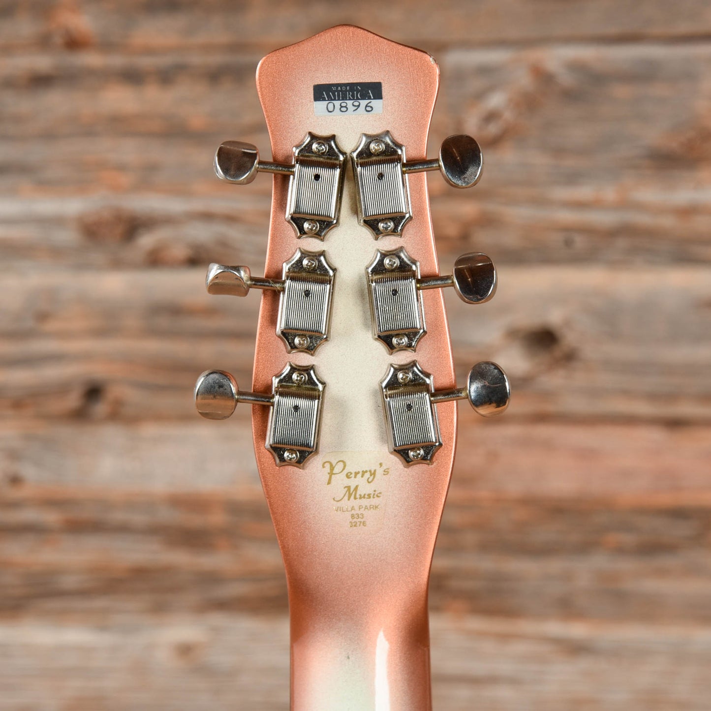 Jerry Jones Shorthorn DC-3 Copper Burst Electric Guitars / Solid Body
