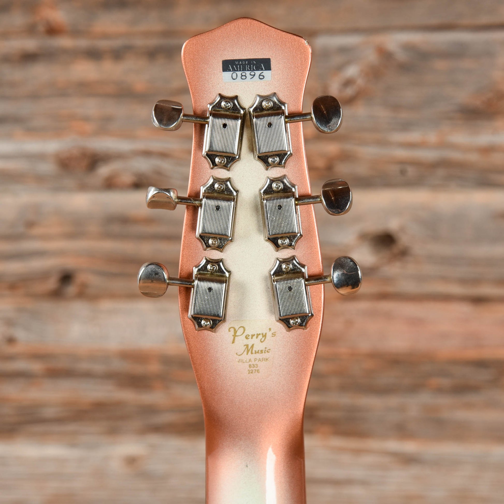 Jerry Jones Shorthorn DC-3 Copper Burst Electric Guitars / Solid Body