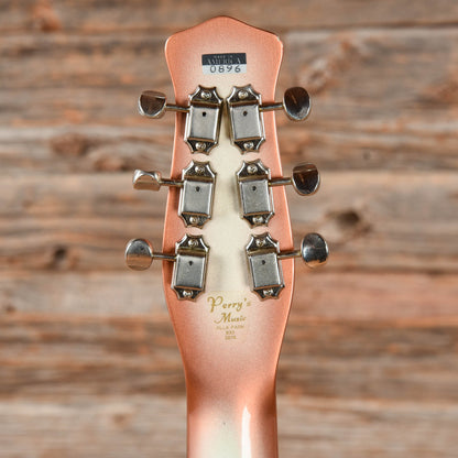 Jerry Jones Shorthorn DC-3 Copper Burst Electric Guitars / Solid Body