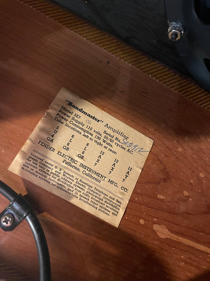 Fender Bandmaster Tweed Tweed 1959