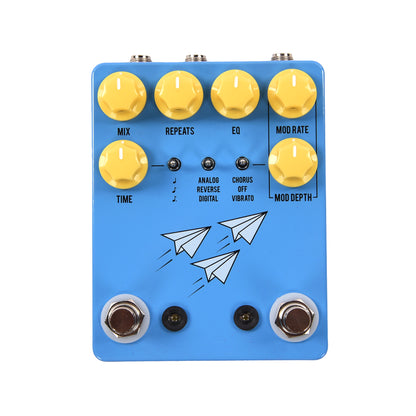 JHS Flight Delay Pedal Blue Effects and Pedals / Delay