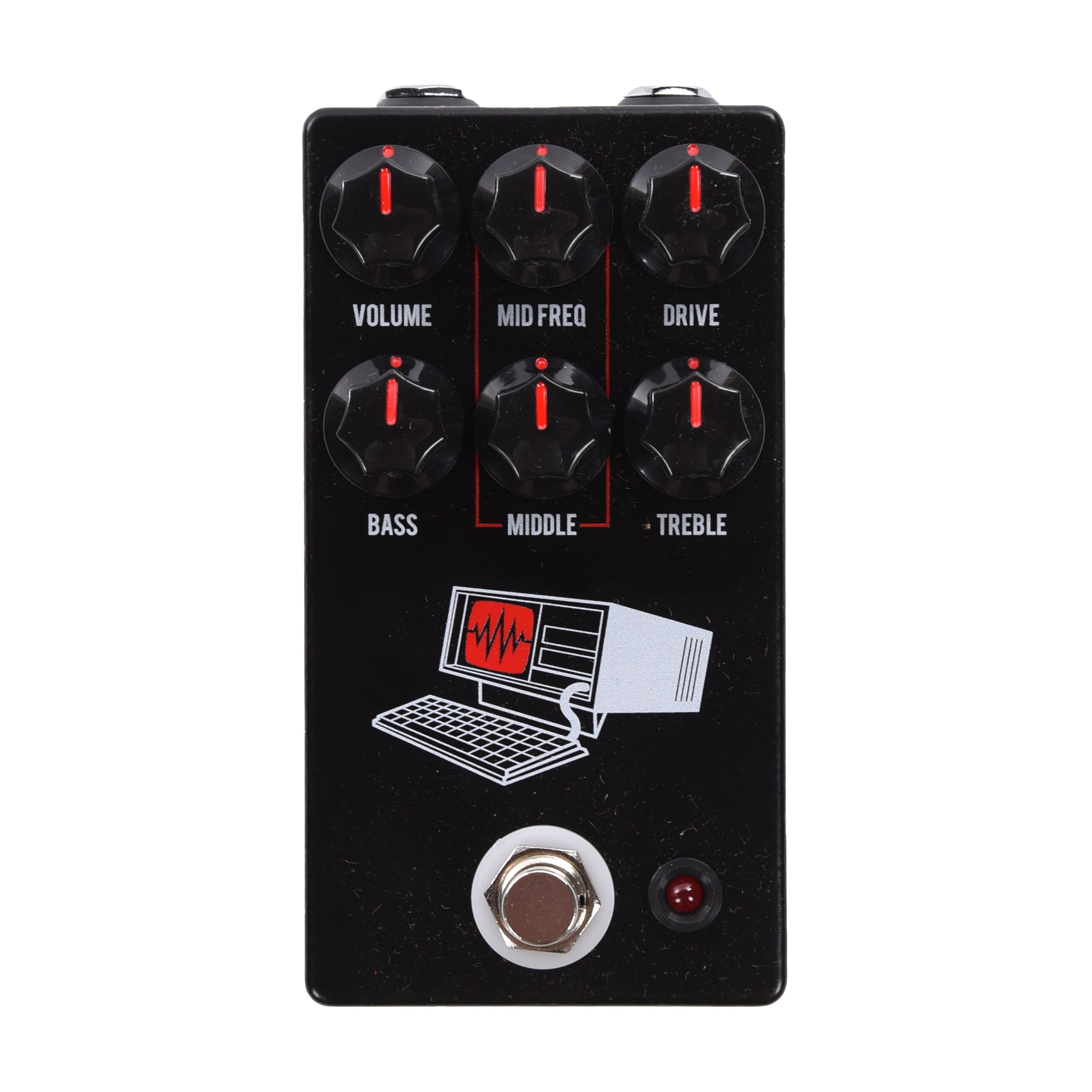 JHS Hard Drive Distortion Pedal Black Effects and Pedals / Distortion