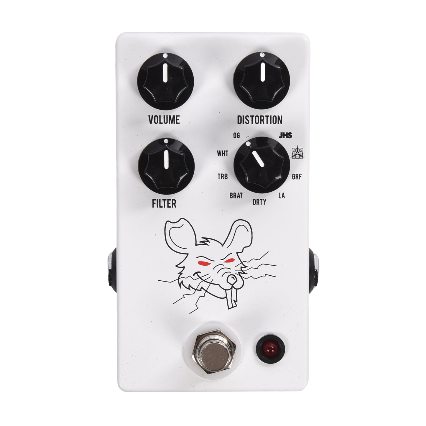 JHS Packrat Distortion Pedal White Effects and Pedals / Distortion