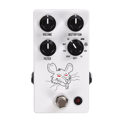 JHS Packrat Distortion Pedal White Effects and Pedals / Distortion