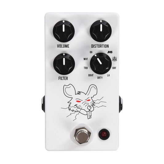 JHS Packrat Distortion Pedal White Effects and Pedals / Distortion
