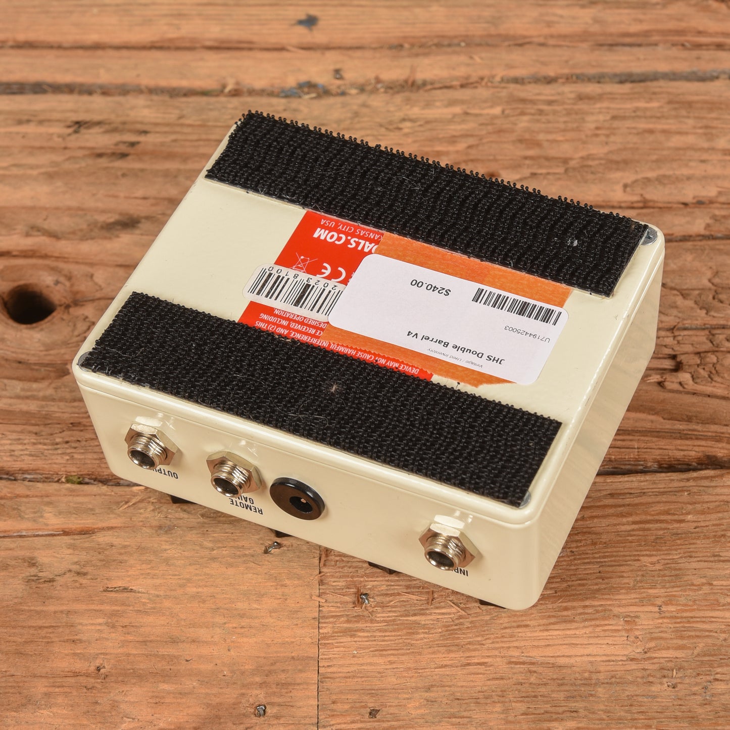 JHS Double Barrel V4 Effects and Pedals / Overdrive and Boost