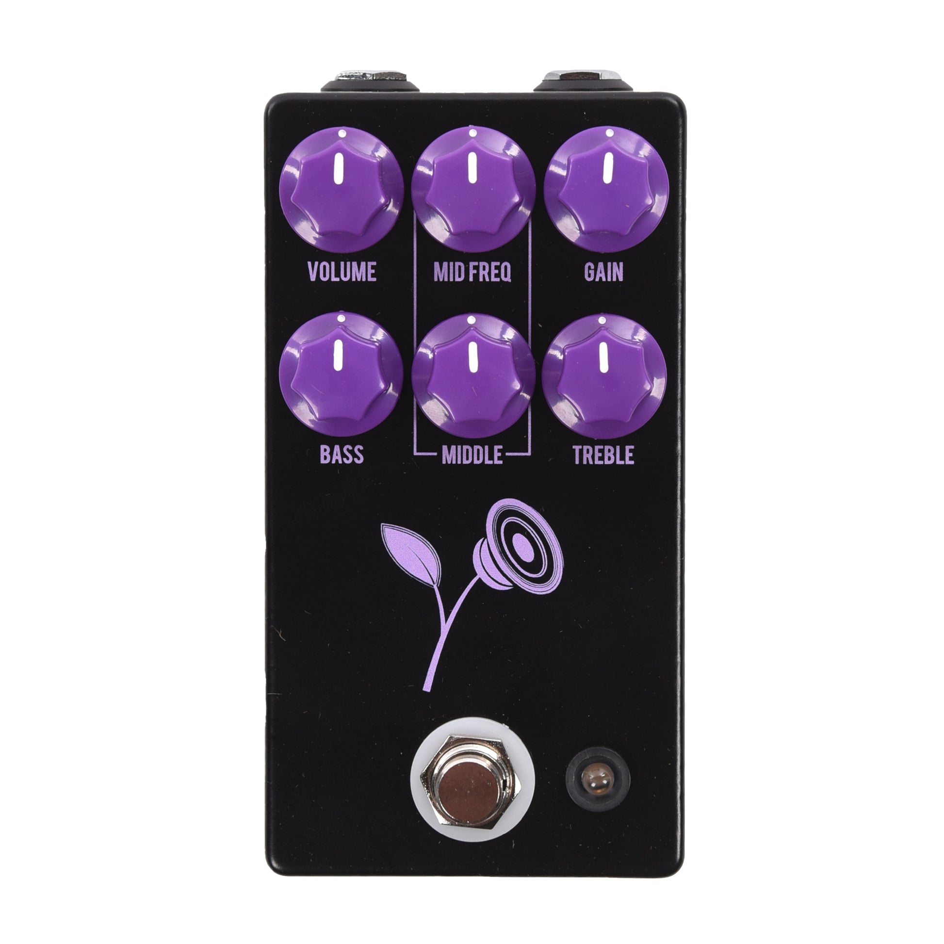 JHS Violet Lari Basilio Signature Distortion/Overdrive Pedal Black Effects and Pedals / Overdrive and Boost