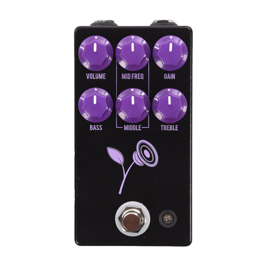 JHS Violet Lari Basilio Signature Distortion/Overdrive Pedal Black Effects and Pedals / Overdrive and Boost