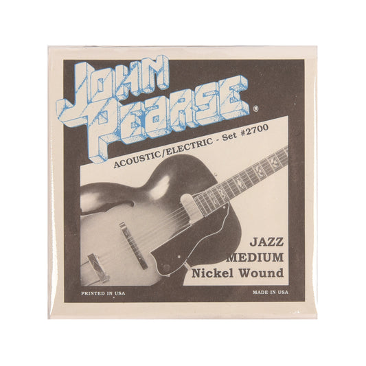 John Pearse Electric Strings Nickel Wound Jazz Medium 12-52 Accessories / Strings / Guitar Strings