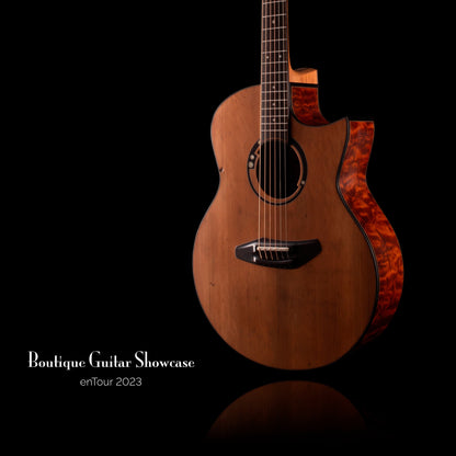 JOI Guitars JS Hendrix "Legends" Hendrix Bedroom Baseboard/"The Tree" Mahogany Natural Acoustic Guitars