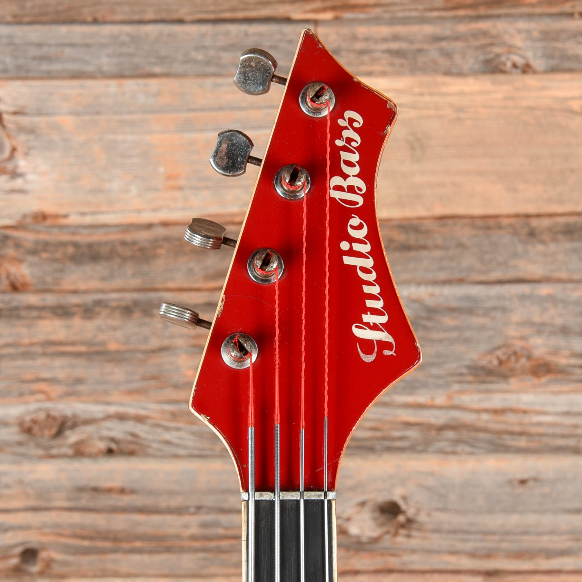 Jolana Studio Bass Red 1970s Bass Guitars