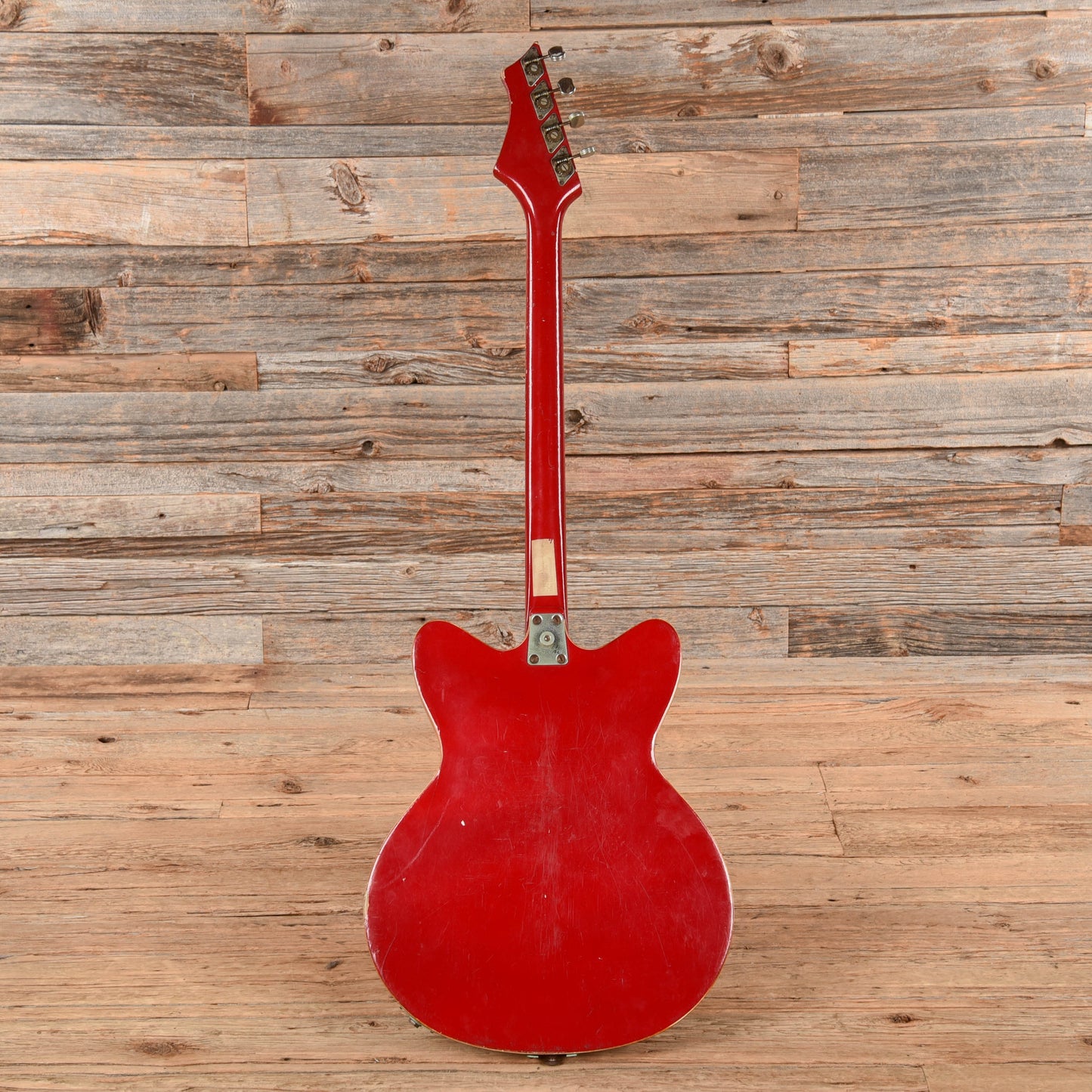 Jolana Studio Bass Red 1970s Bass Guitars