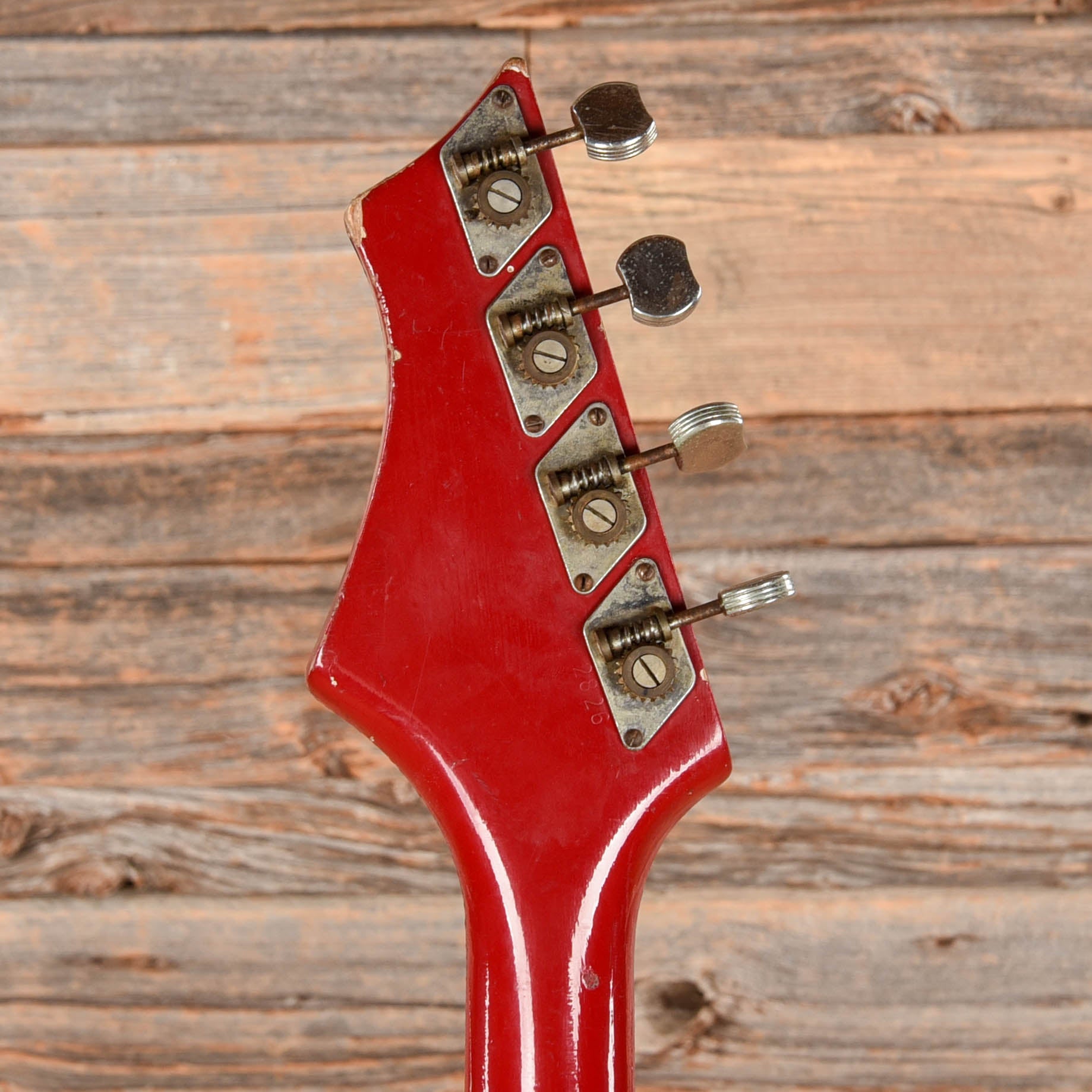 Jolana Studio Bass Red 1970s Bass Guitars