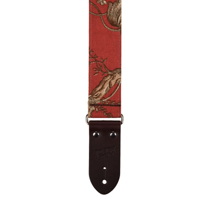 Josey Scarlet Grove 2" Guitar Strap w/Sunset Ends and Cotton Backing Straps