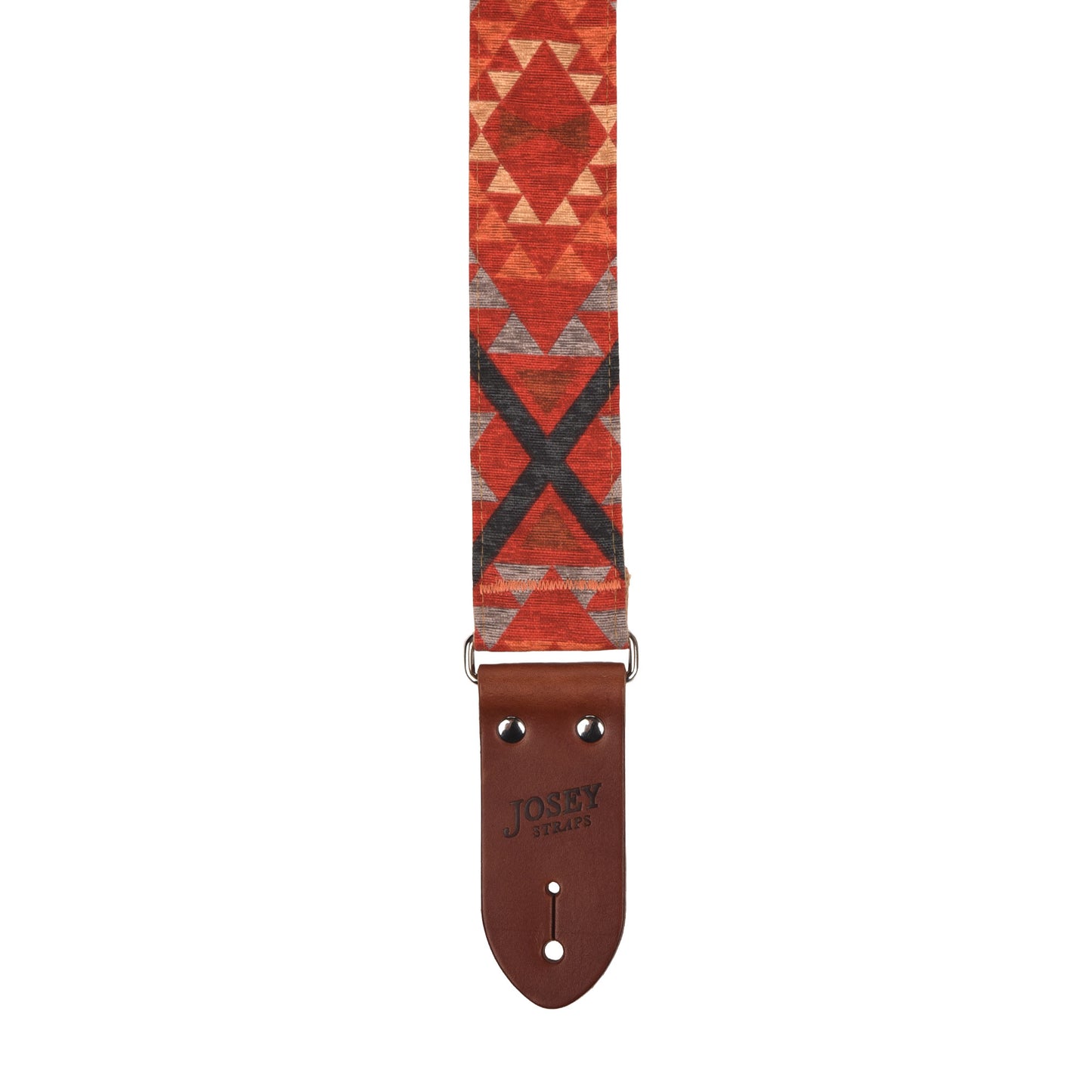Josey Strapadero! 2" Guitar Strap w/Saddle Ends and Cotton Backing Straps