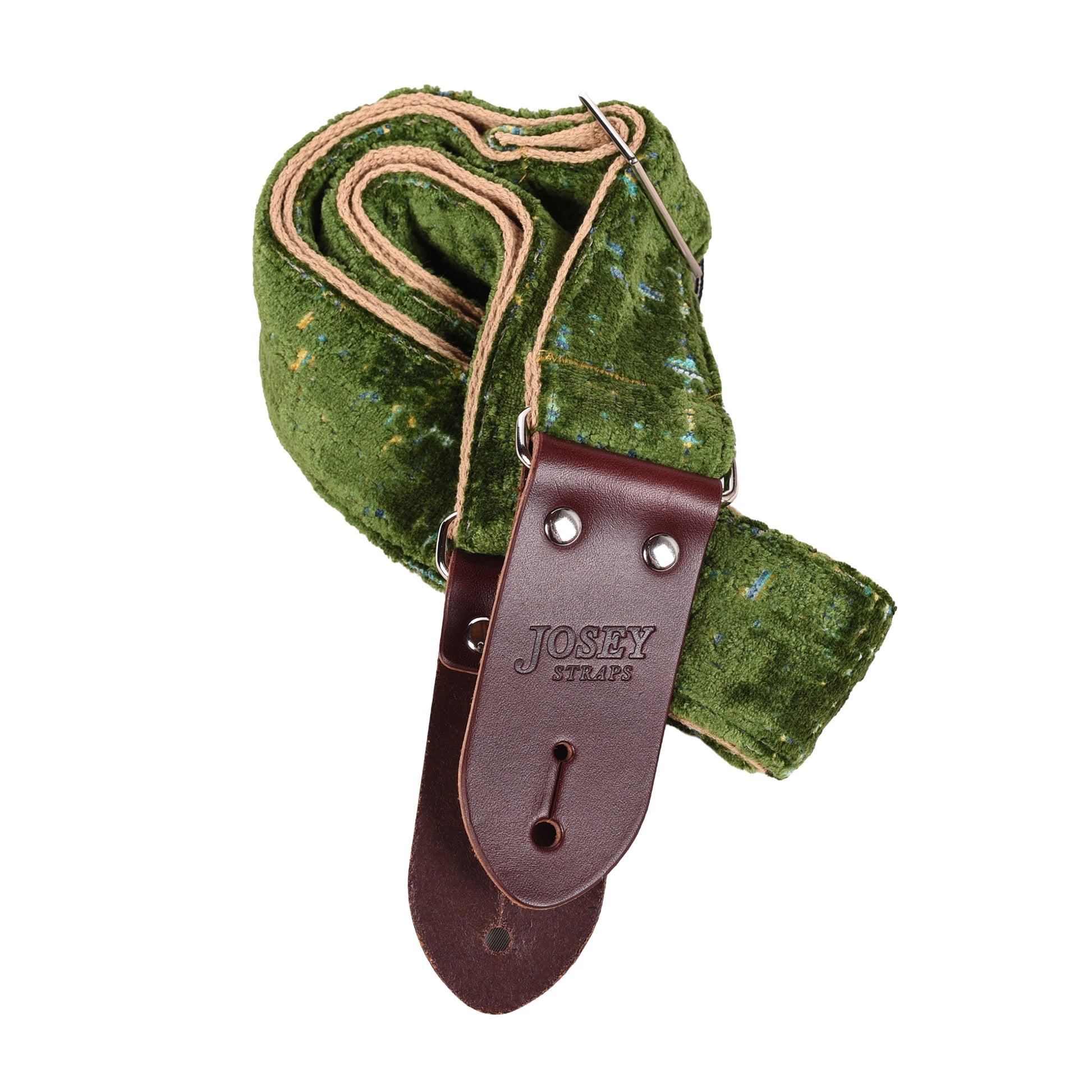 Josey The Grouch 2" Guitar Strap w/Sunset Ends and Cotton Backing Straps