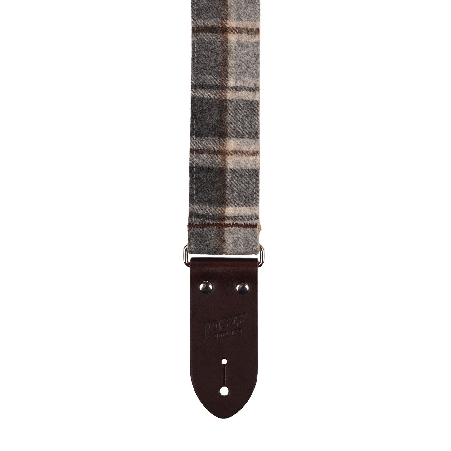Josey Thrift Shop Flannel 2" Guitar Strap w/Sunset Ends and Cotton Backing Straps
