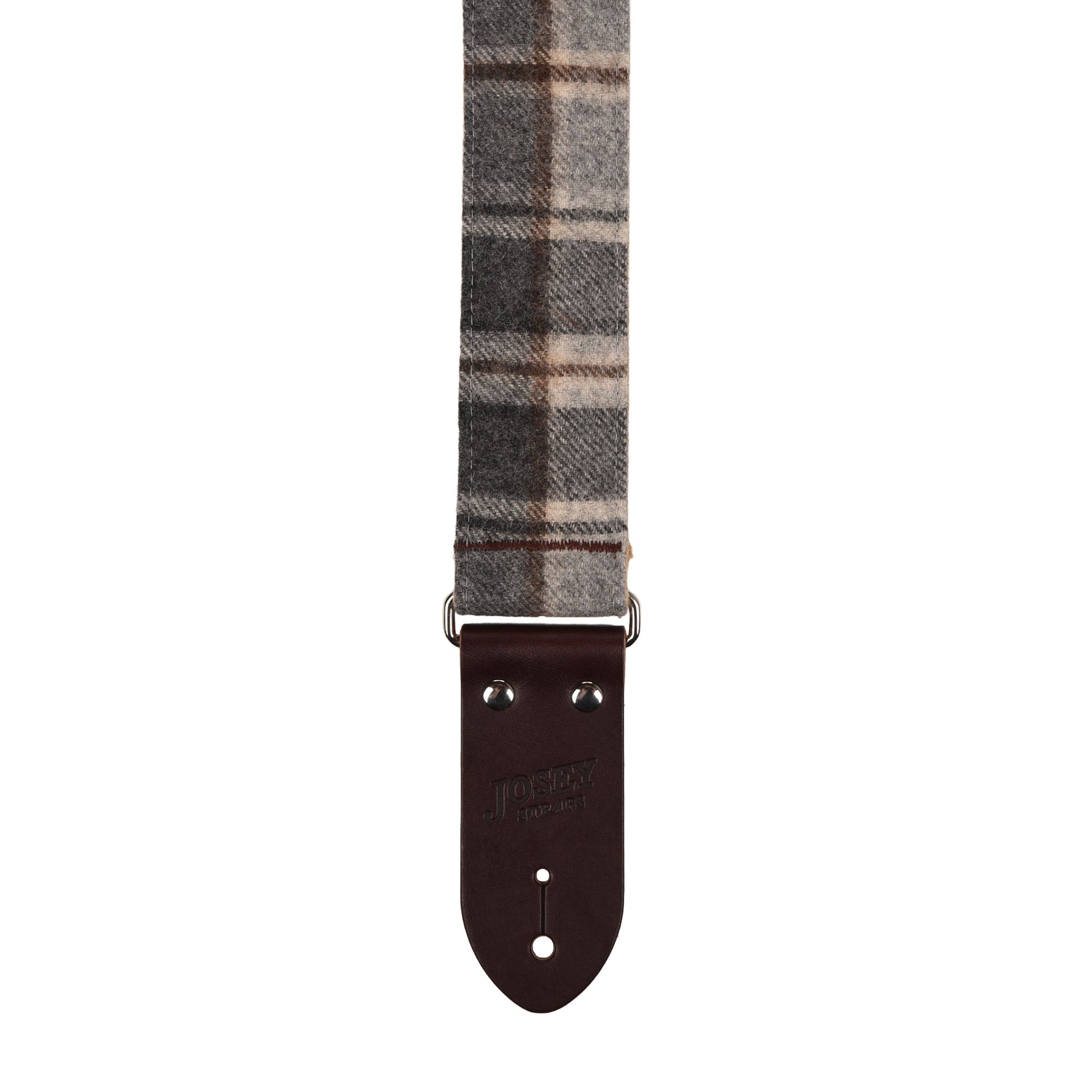 Josey Thrift Shop Flannel 2" Guitar Strap w/Sunset Ends and Cotton Backing Straps
