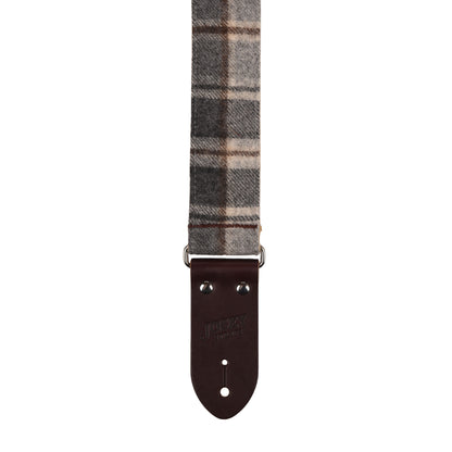 Josey Thrift Shop Flannel 2" Guitar Strap w/Sunset Ends and Cotton Backing Straps