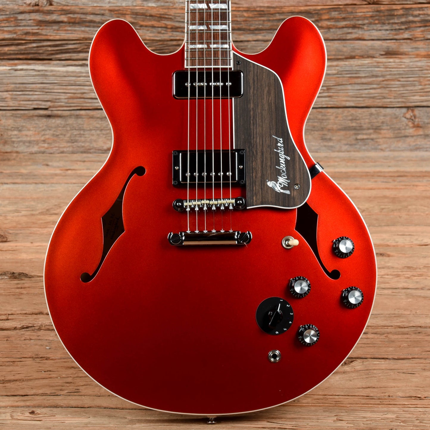 Josh Williams Guitars Mockingbird Red Electric Guitars / Semi-Hollow