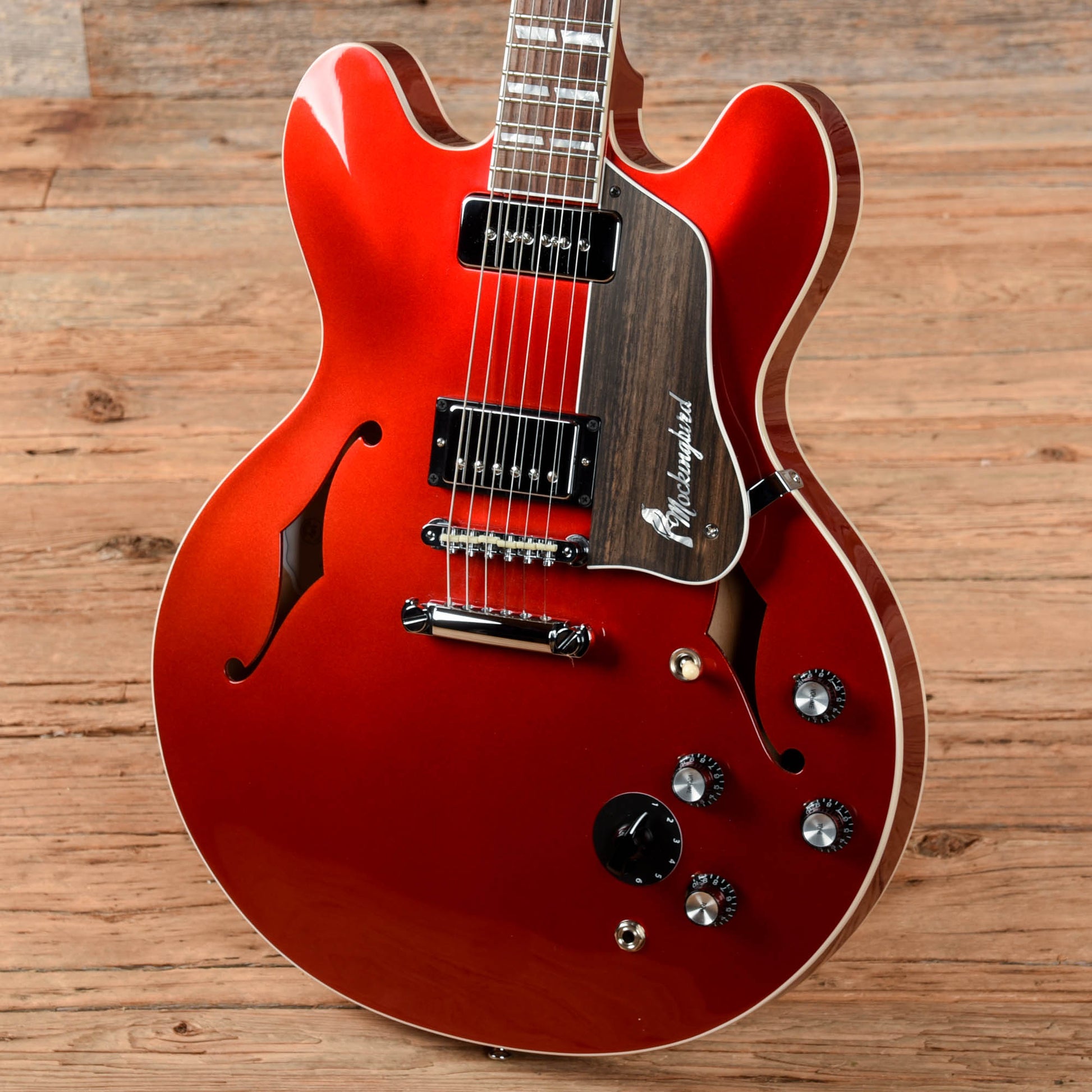 Josh Williams Guitars Mockingbird Red Electric Guitars / Semi-Hollow