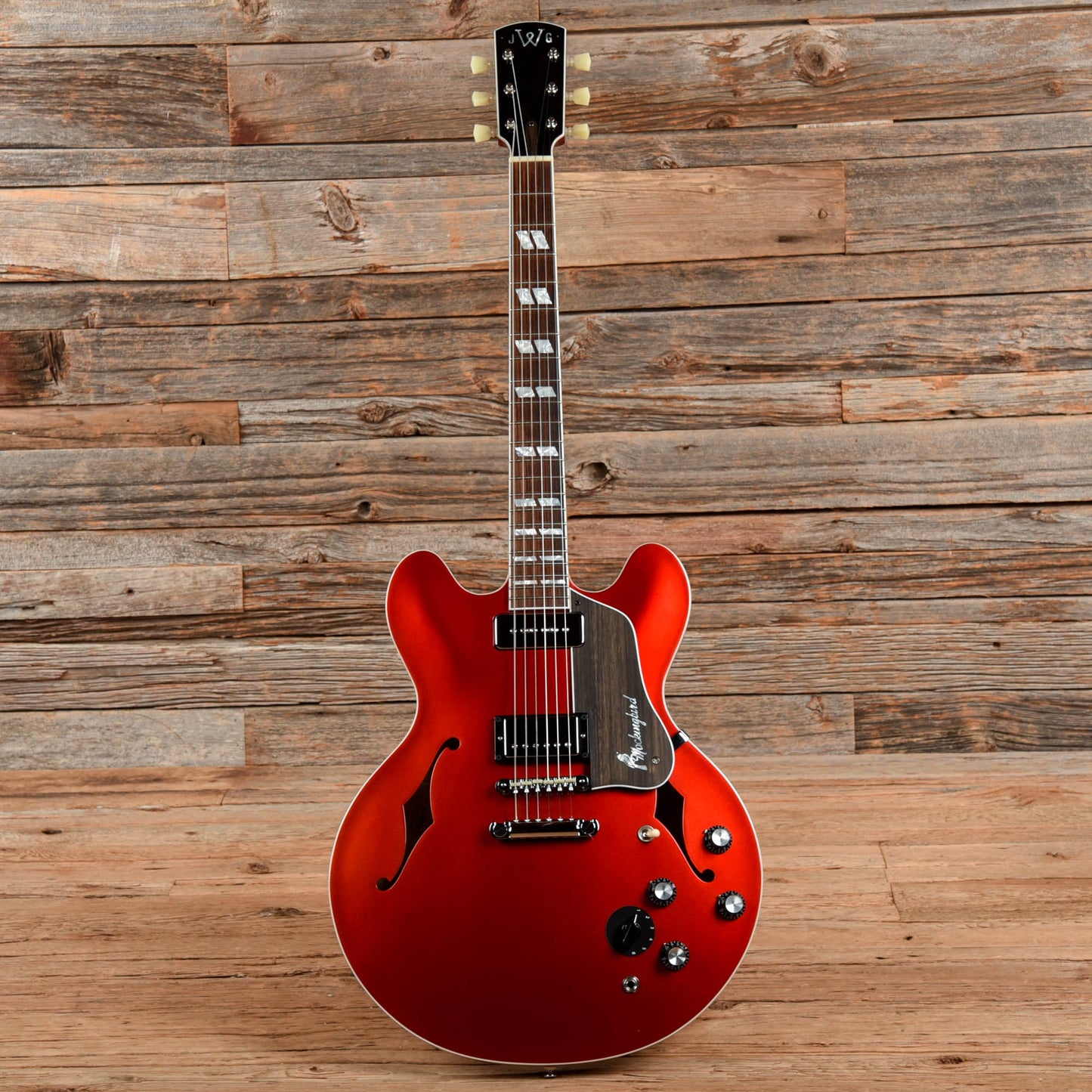 Josh Williams Guitars Mockingbird Red Electric Guitars / Semi-Hollow