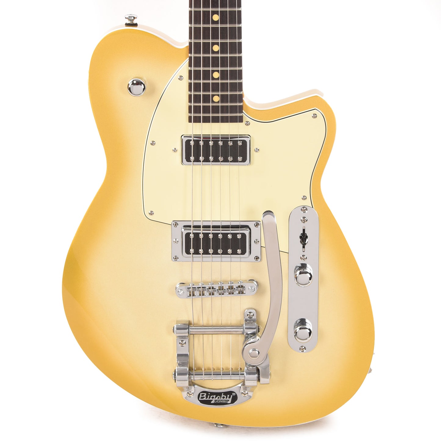 Reverend Flatroc Venetian Pearl w/Bigsby