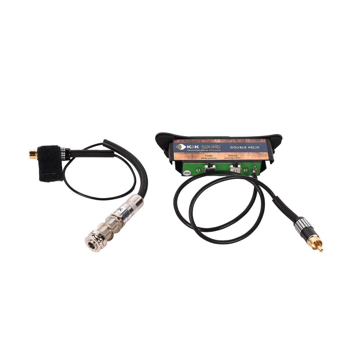 K&K Double Helix Solo Pickup for Acoustic Guitars Pickups & Preamps