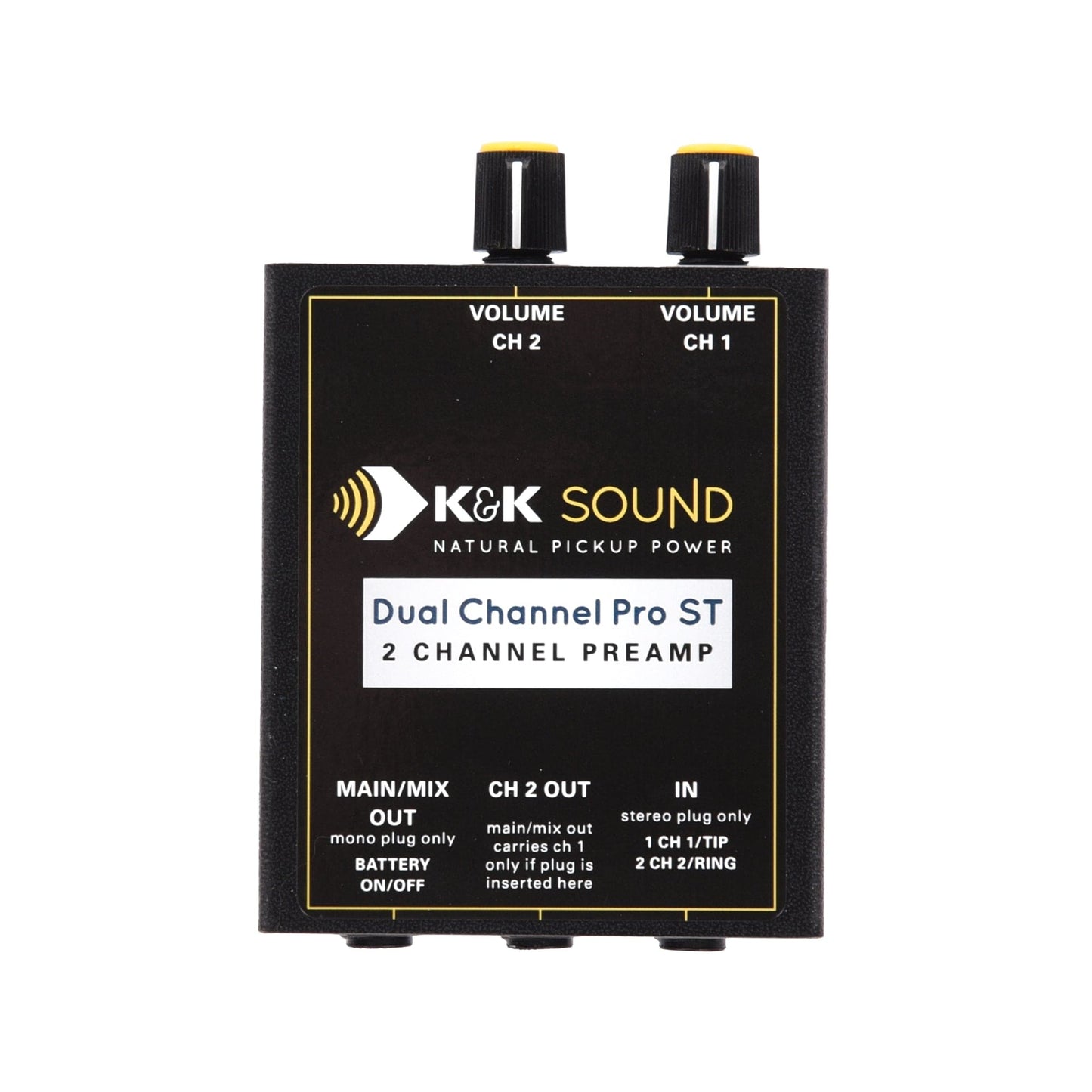 K&K Dual Channel Pro Preamp ST Pro Audio / Outboard Gear / Microphone Preamps