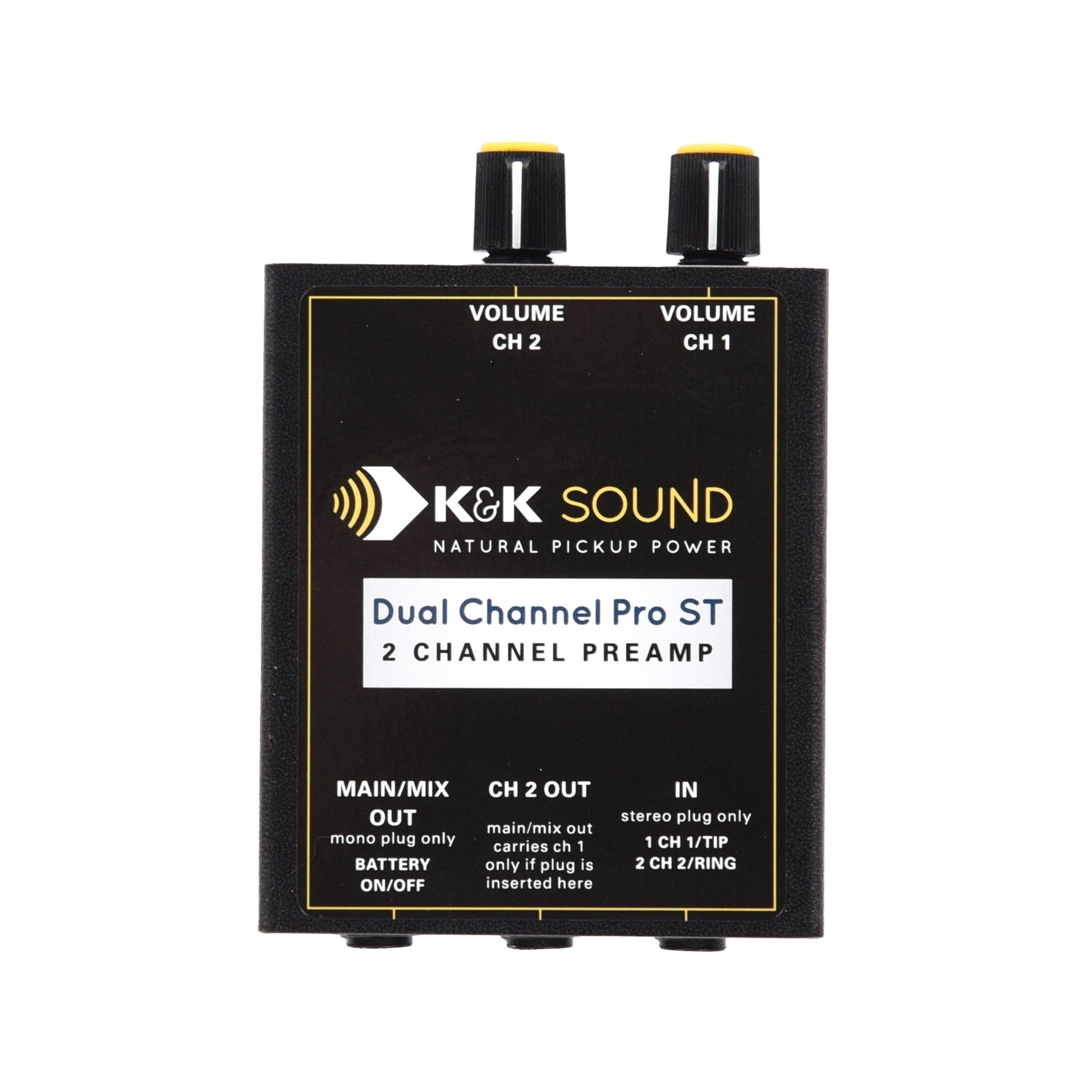 K&K Dual Channel Pro Preamp ST Pro Audio / Outboard Gear / Microphone Preamps