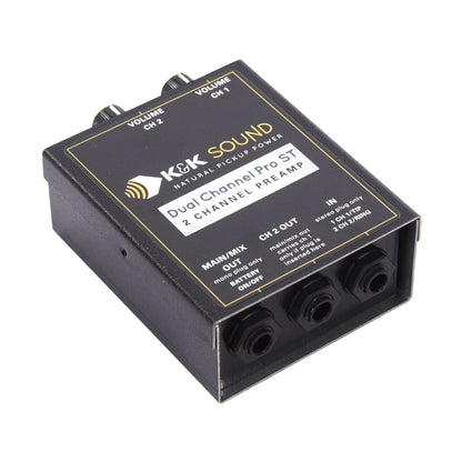 K&K Dual Channel Pro Preamp ST Pro Audio / Outboard Gear / Microphone Preamps