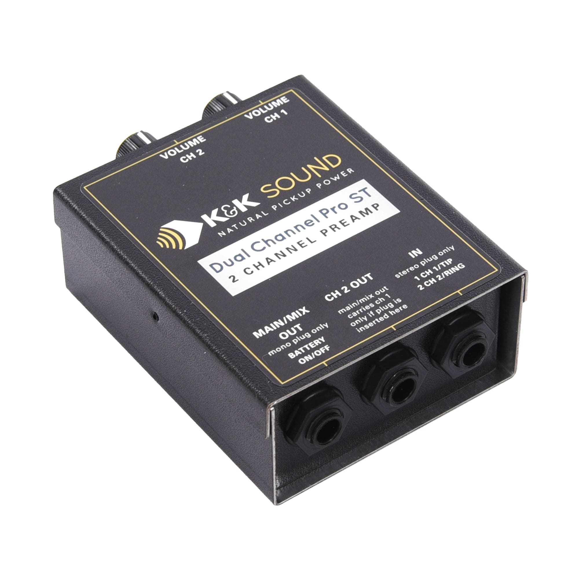 K&K Dual Channel Pro Preamp ST Chicago Music Exchange
