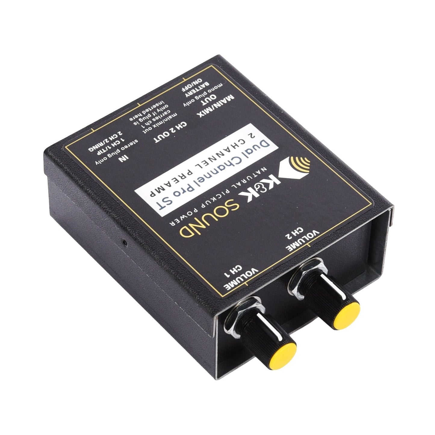 K&K Dual Channel Pro Preamp ST Pro Audio / Outboard Gear / Microphone Preamps