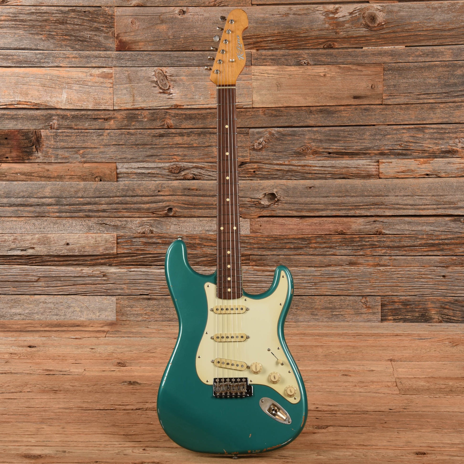 K-Line Springfield Sherwood Green Electric Guitars / Solid Body