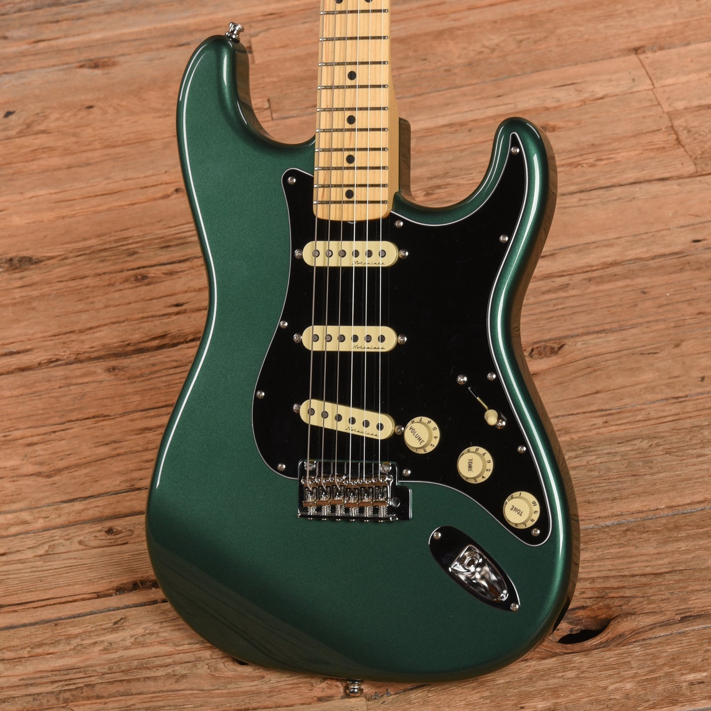 Fender MIJ Hybrid '68 Stratocaster Sherwood Green Metallic 2019