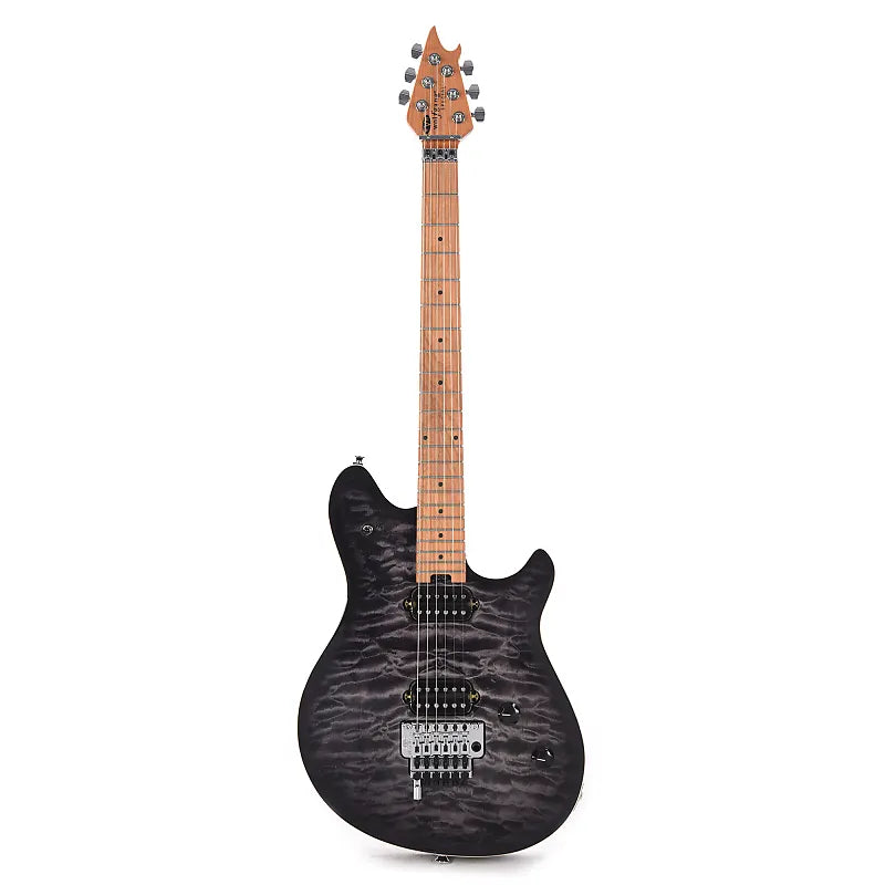EVH Wolfgang Special Quilt Maple Charcoal Burst