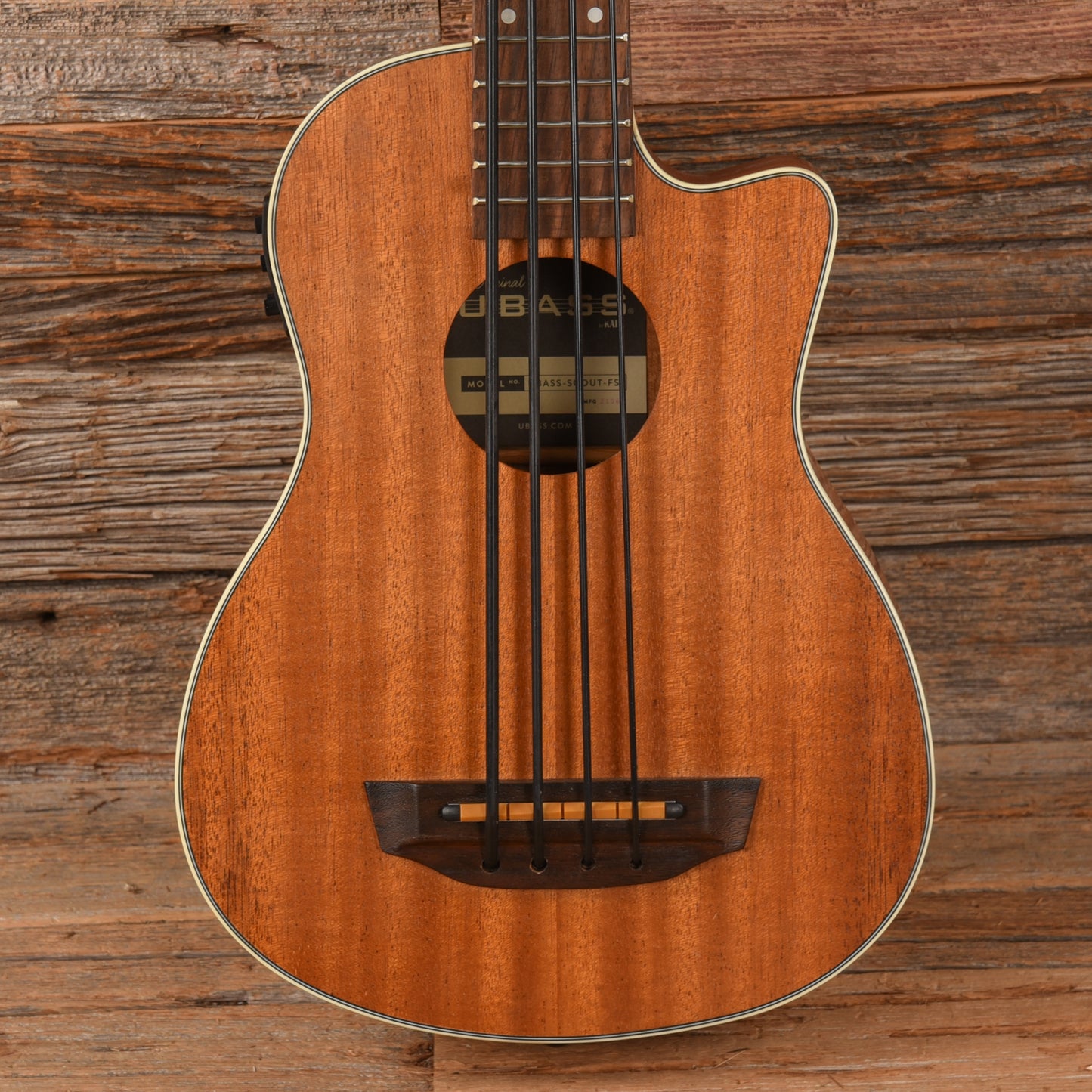 Kala U-Bass Scout-FS Brown Bass Guitars / 4-String