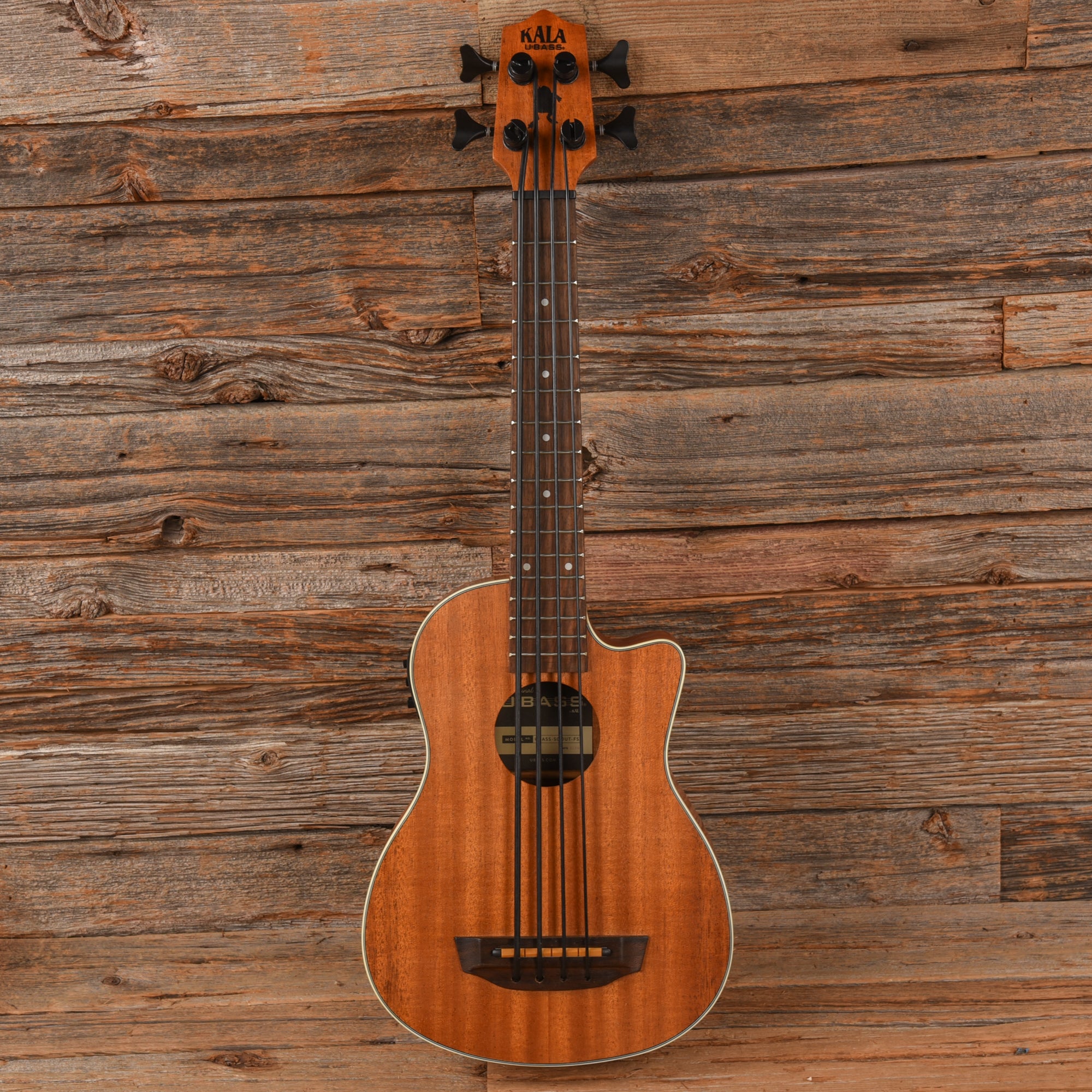 Kala U-Bass Scout-FS Brown Bass Guitars / 4-String