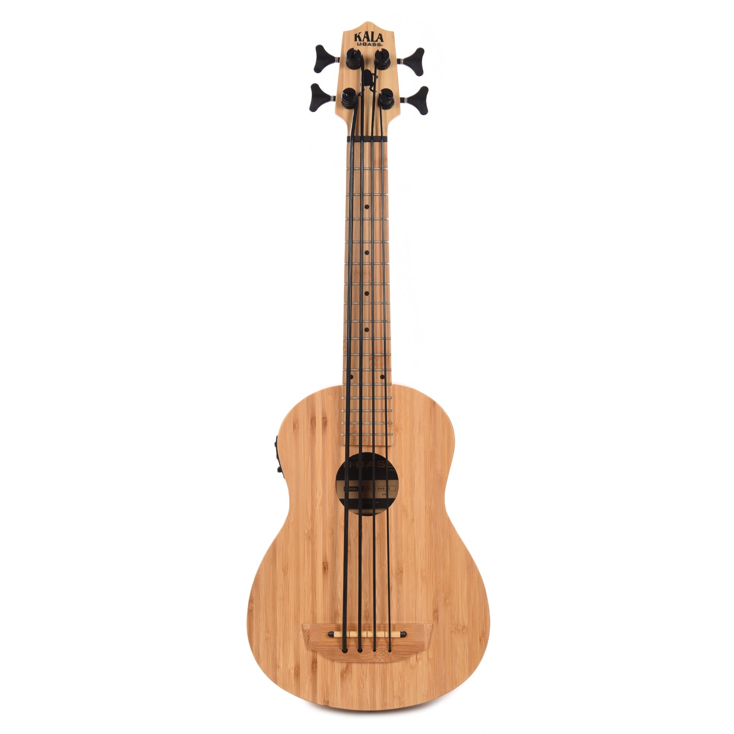 Kala All Solid Bamboo Fretted U-BASS Folk Instruments / Ukuleles