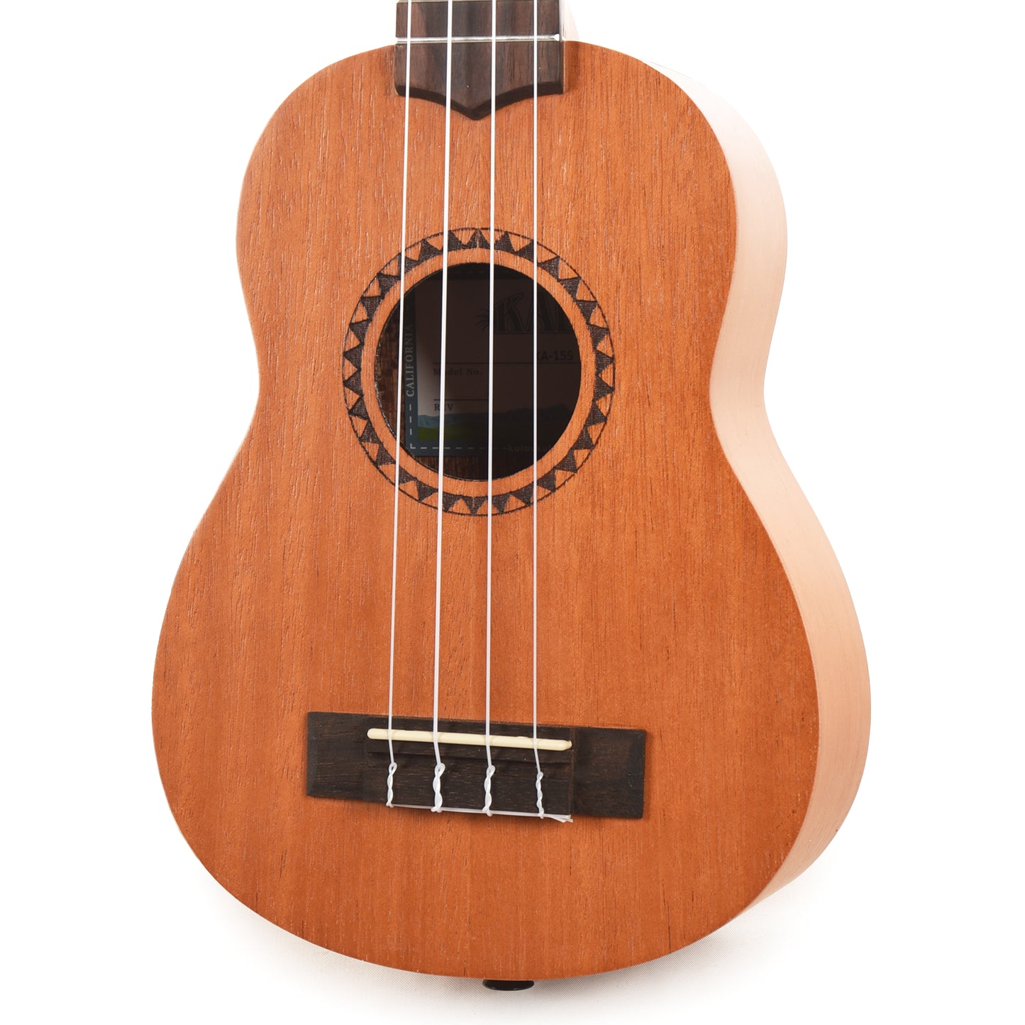 Kala KA-15S Soprano Ukulele Mahogany No Binding Folk Instruments / Ukuleles
