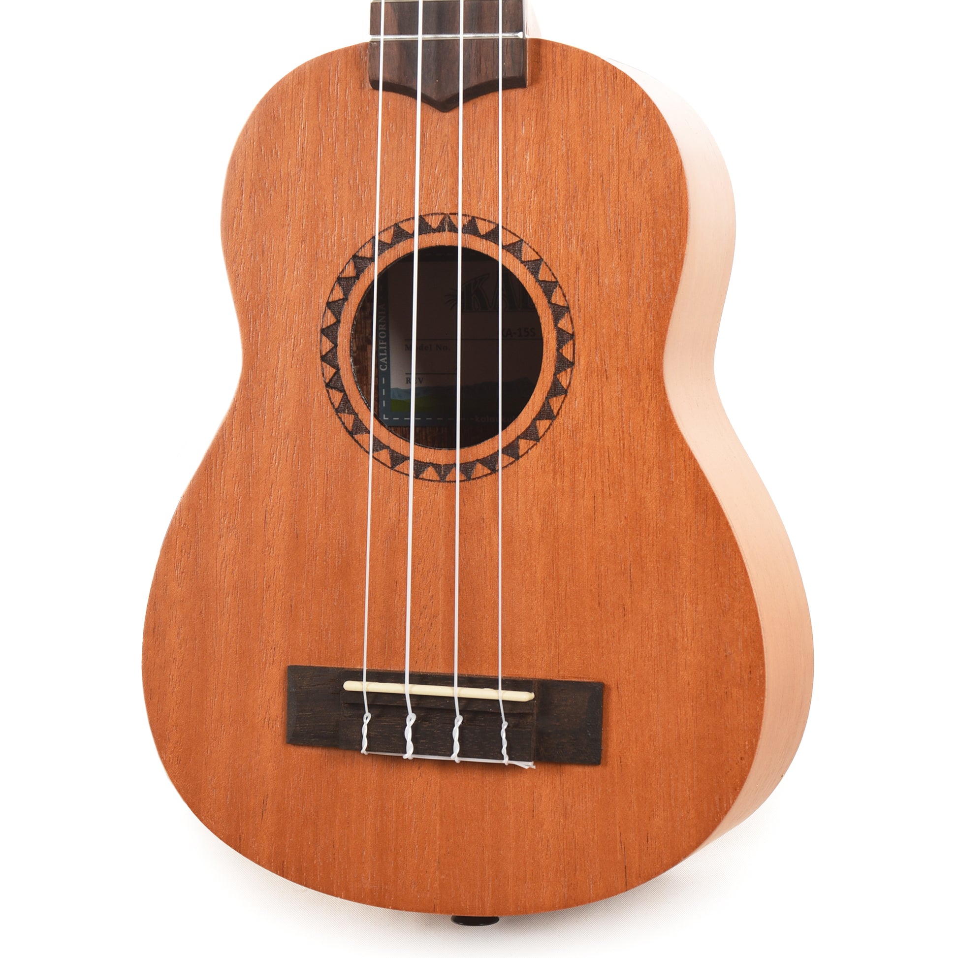 Kala KA-15S Soprano Ukulele Mahogany No Binding Folk Instruments / Ukuleles