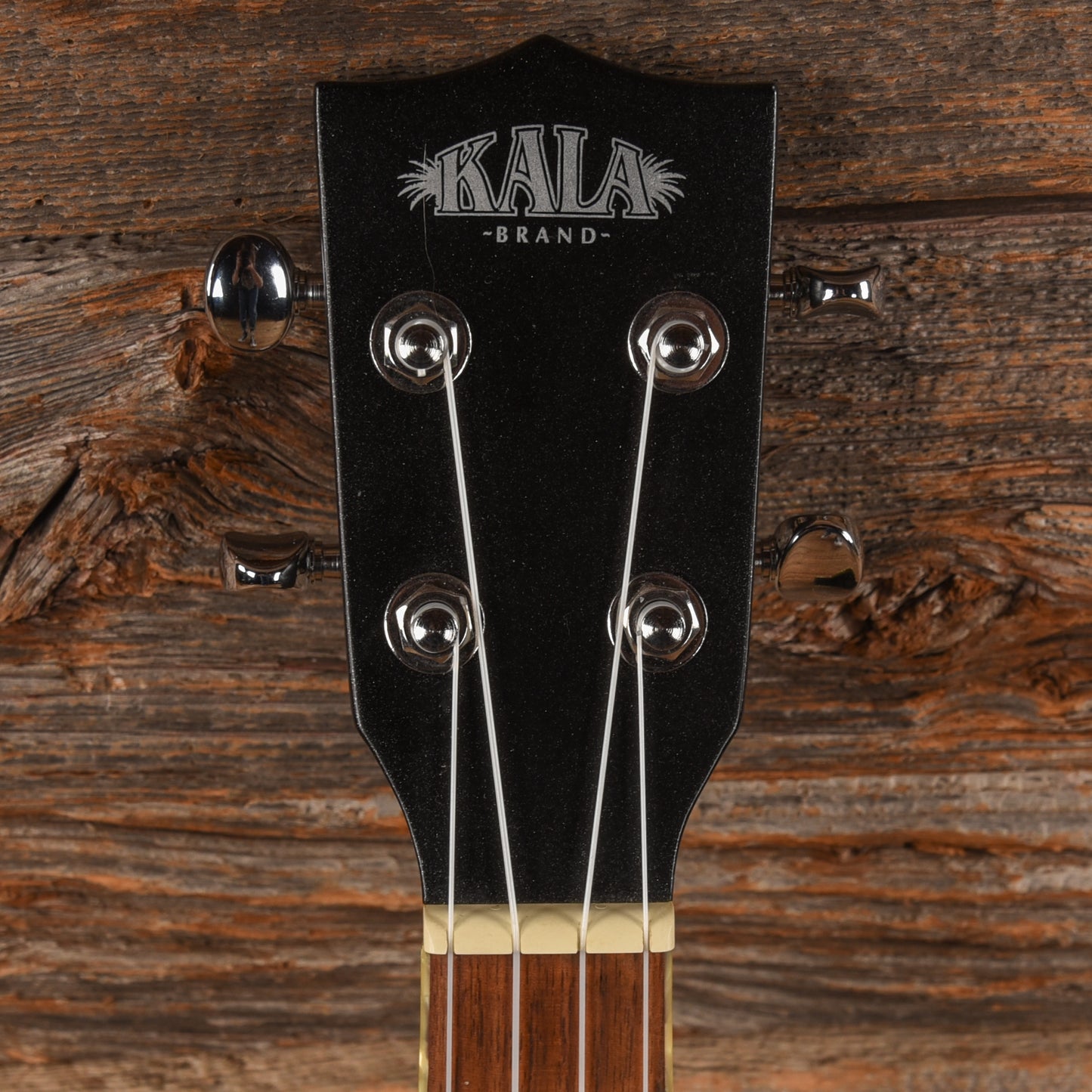 Kala KA-JTE MTB Archtop Tenor Ukulele Metallic Black Folk Instruments / Ukuleles