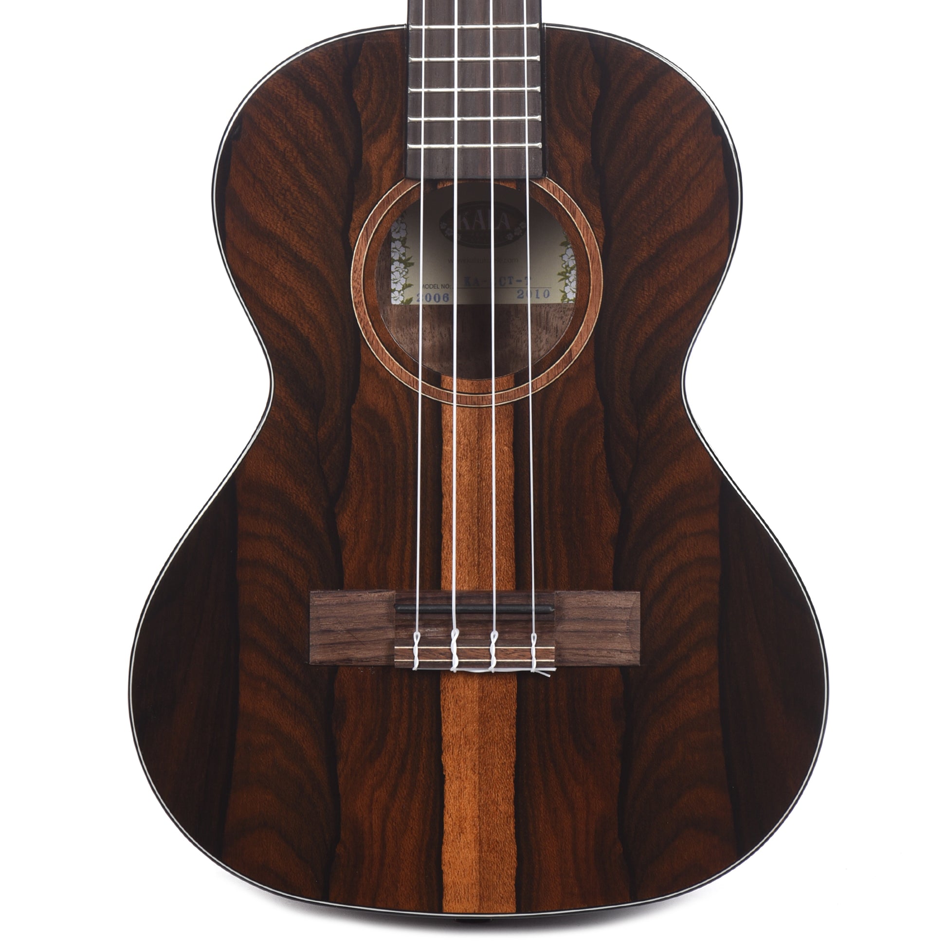 Kala KA-ZCT-T Tenor Ukulele Gloss Ziricote Folk Instruments / Ukuleles